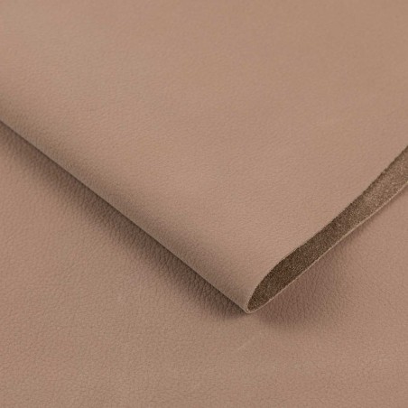Piel Nobuk lavable grabada, color tierra (earth 6010) , grosor 1,2 - 1,4 mm