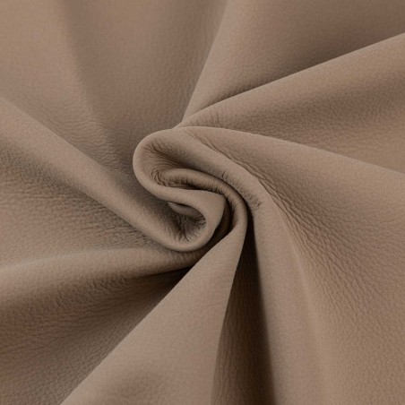 Piel Nobuk lavable grabada, color taupe 6016 , grosor 1,2 - 1,4 mm