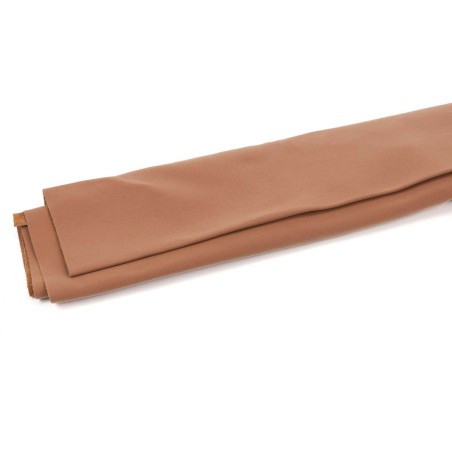 Piel Nobuk lavable grabada, color cuero (rust 6019) , grosor 1,2 - 1,4 mm