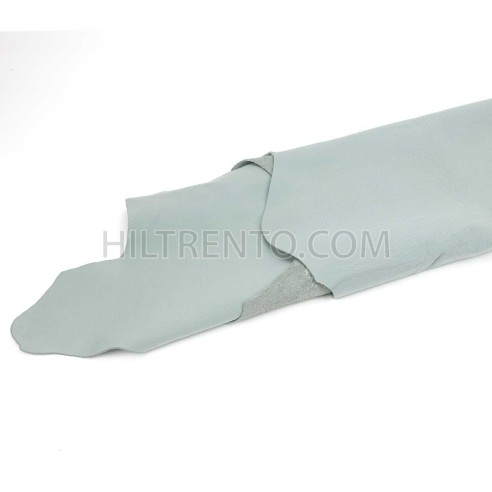 Piel Nobuk lavable grabada, color celeste...