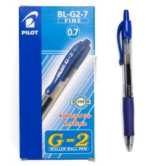 Bolígrafo PILOT G2 azul - Caja 12 uds