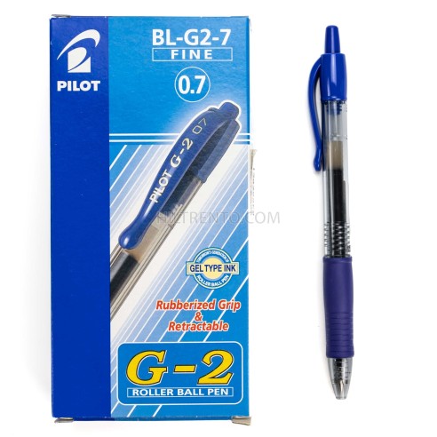 Bolígrafo PILOT G2 azul - Caja 12 uds