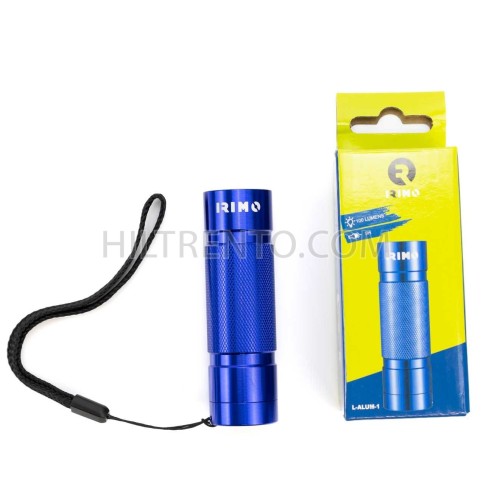Linterna de mano en alumino, pilas incluidas Irimo