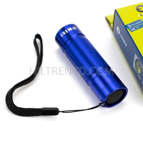 Linterna de mano en alumino, pilas incluidas Irimo