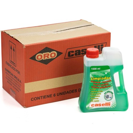 Limpiador mármol, terrazo y suelos plásticos Caselli - Caja 6 uds 1.5 L