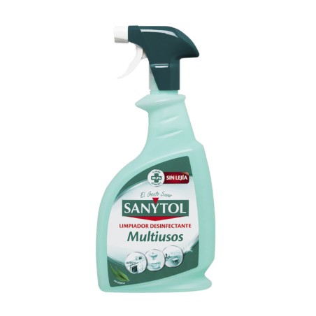 Limpiador multiusos desinfectante sanitario sin lejía Sanytol 750 ml - Caja 12 uds