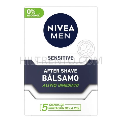Bálsamo After shave Nivea men sensitive 100 ml...