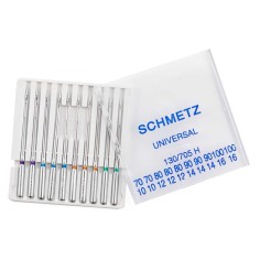 Surtido agujas schmetz máquina doméstica universal plana...