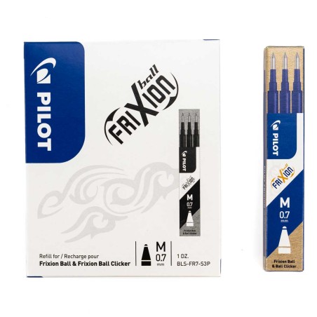 Recambio Pilot Frixion Azul - Caja 36 uds