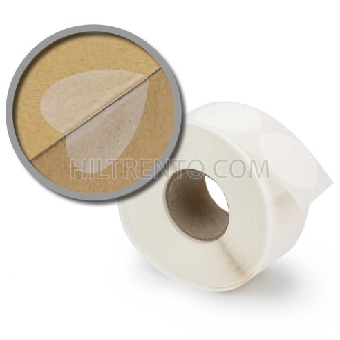 Etiquetas pegatinas transparentes adhesivas...