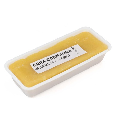 Cera carnauba brillo incolora para piel y cuero