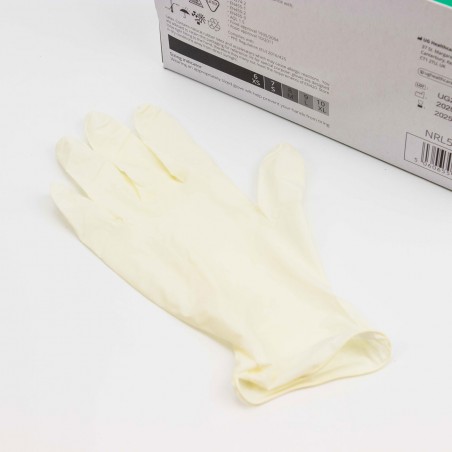 Guantes látex desechables Polyco Fine PF - Caja 100 uds