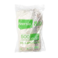 Bolsa block compostable biodegradable 20x30 galga 44  -...
