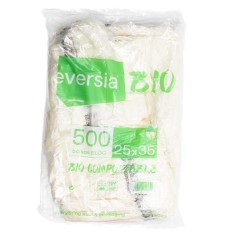 Bolsa block compostable biodegradable 25x35 galga 44  -...