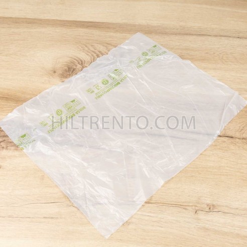 Bolsa block compostable biodegradable 30x40...