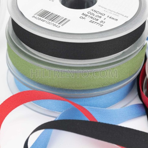 Cinta hiladillo 100% algodón 14 mm Manubens 117...