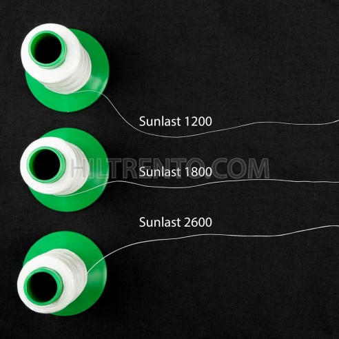 Hilo Sunlast blanco 2600D, 100% PTFE Teflón,...