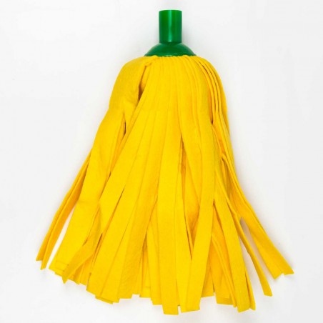 Fregona de tiras amarilla profesional Celea