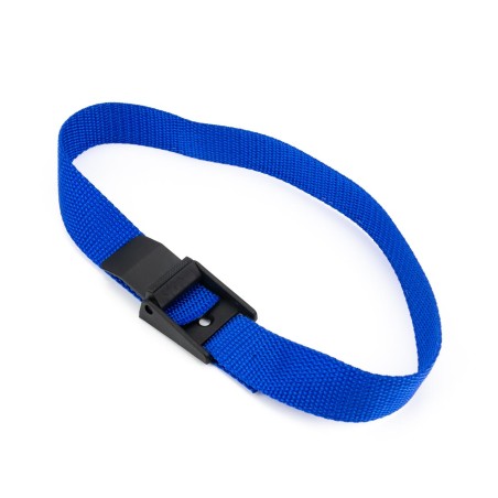 Cierre 20 mm para cinta mochila, bloqueo de leva, plástico negro