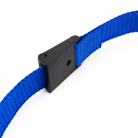 Cierre 30 mm para cinta mochila, bloqueo de leva, plástico negro