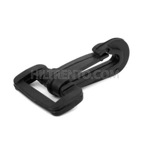 Mosquetón gancho 25 mm cinta mochila, enganche...