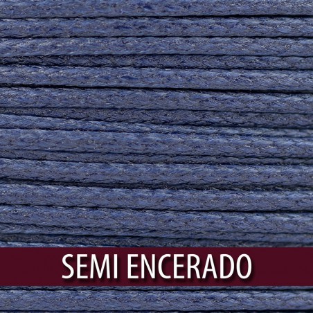 Hilo semiencerado de poliester