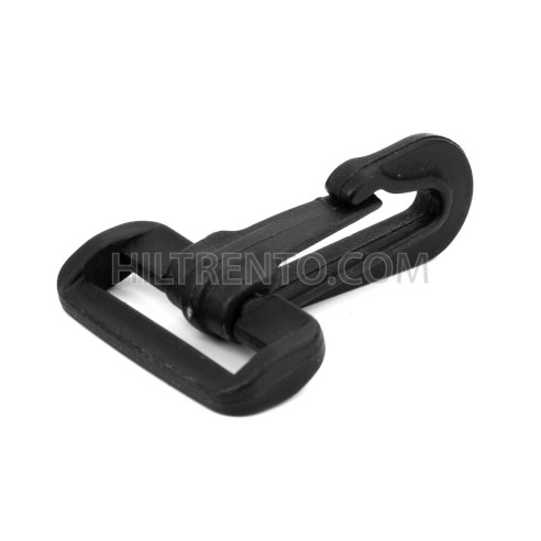 Mosquetón gancho 30 mm cinta mochila, enganche...