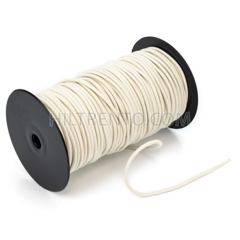 Cordón goma elástica 3.5 mm, redondo,...