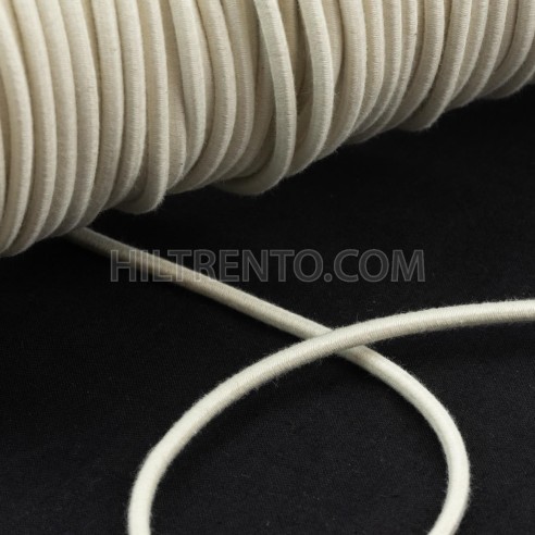 Cordón goma elástica 3.5 mm, redondo,...