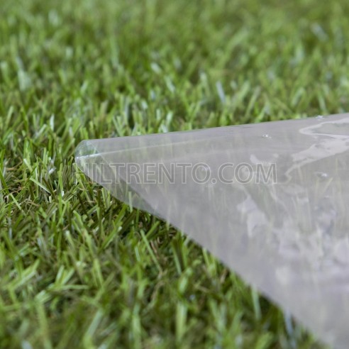 Plástico transparente Semitubo 70 cm, Galga...