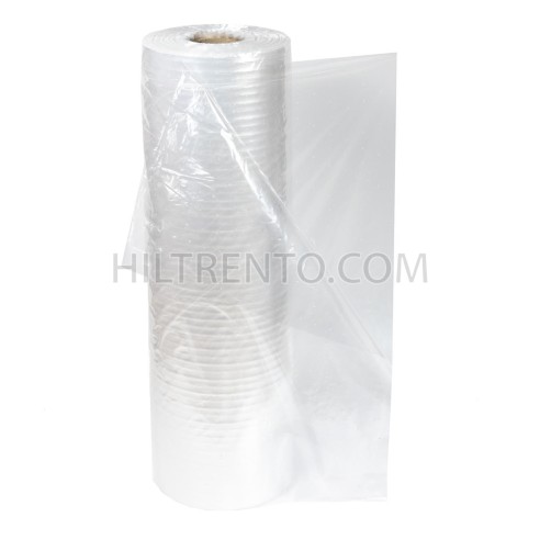 Plástico transparente Semitubo 70 cm, Galga...