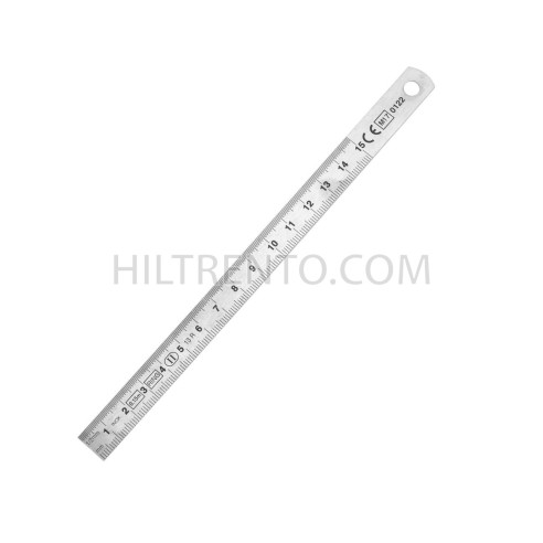 Regla metálica flexible KALKUM 15 cm