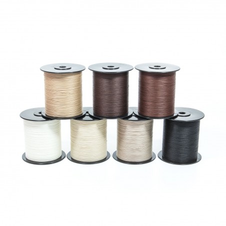 Hilo semiencerado de poliester