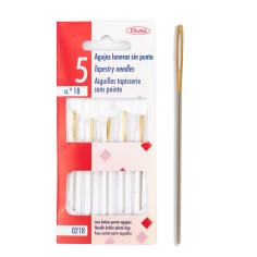 Agujas tapiceras (laneras) sin punta Nº18 - Pack 5 uds