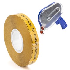 144 rollos cinta doble cara transfer 12 mm x 33m +...