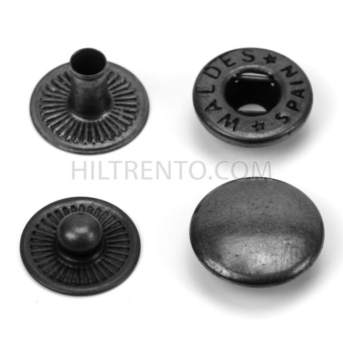 Broche presión Olimpia 500 Latón Pavonado -...