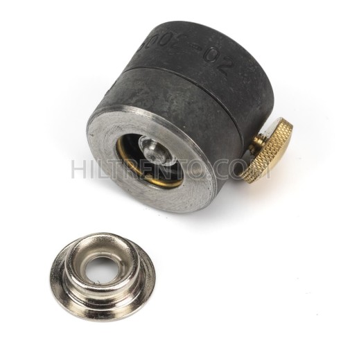 Troquel colocar Broche botón presión Rayo 8100