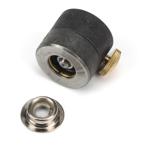 Troquel colocar Broche botón presión Rayo 8100