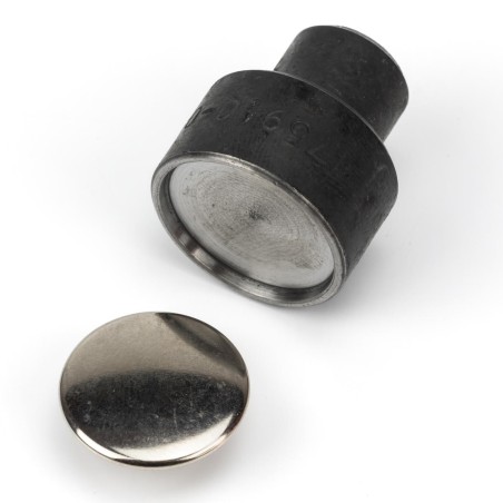 Troquel colocar Broche botón presión Rayo 8100
