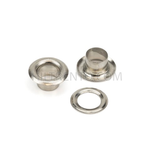 Ojete metálico 6.5 mm latón níquel, ref. 6760 -...