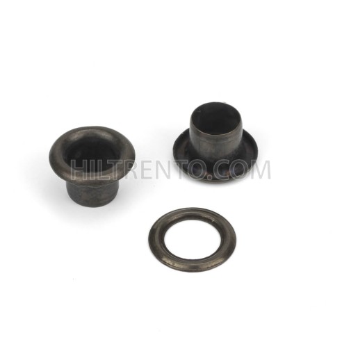 Ojete metálico 5.1 mm latón oro viejo, ref....