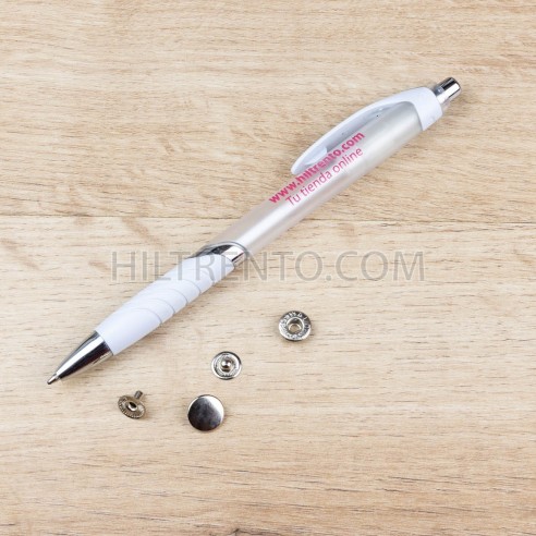 Mini broche presión Olimpia 200 Latón oro viejo...