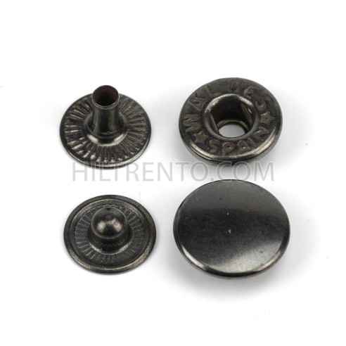 Mini broche presión Olimpia 200 Latón oro...