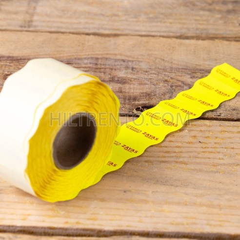 Etiquetas personalizadas 26x16 cm, adhesivo...