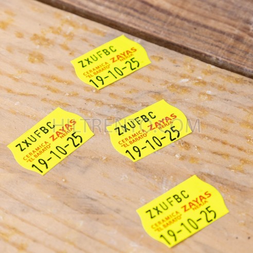 Etiquetas personalizadas 26x16 cm, adhesivo...