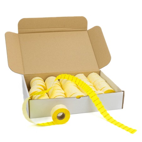 Etiquetas personalizadas 26x16 cm, adhesivo permanente - Caja 40 rollos