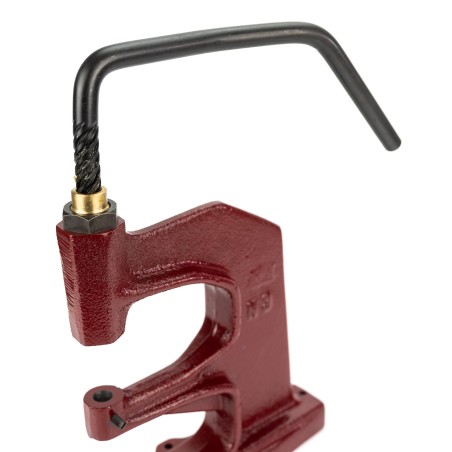 Máquina prensa remachadora N3, Perforar cuero, fornituras, botones, remaches, ojales