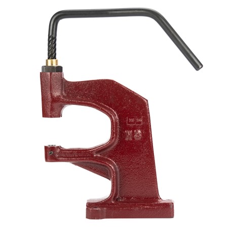 Máquina prensa remachadora N3, Perforar cuero, fornituras, botones, remaches, ojales