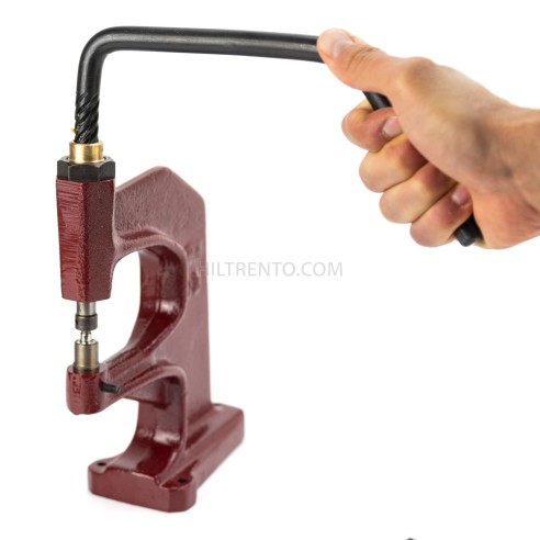 Máquina prensa remachadora N3, Perforar cuero,...