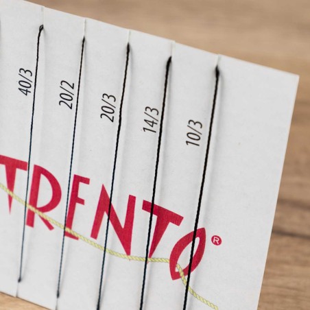 Muestrario físico de grosores hilo Hiltrento poliamida 6.6